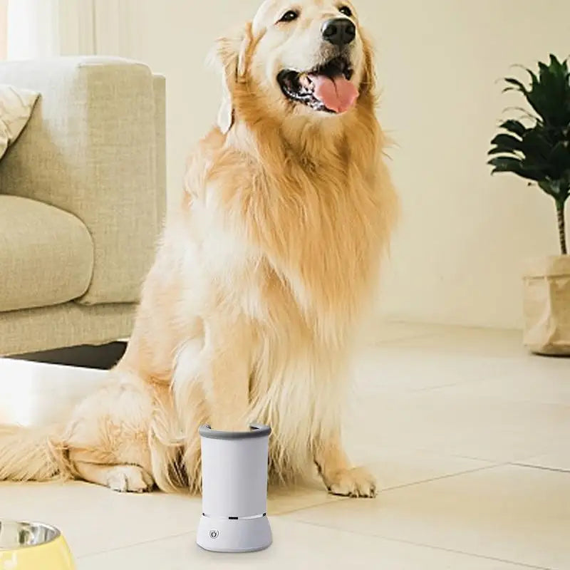 Electric Pet Paw Cleaner – Automatic Portable Foot Washing Cup for Dogs & Cats (Low Noise)
