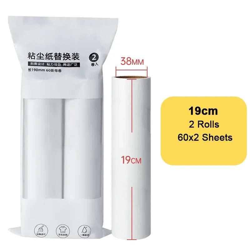 Long Handle Lint Roller Brush – Retractable Pet Hair Remover for Clothes, Bed, Sofa & Carpet – Tearable Dust & Fur Removal Tool