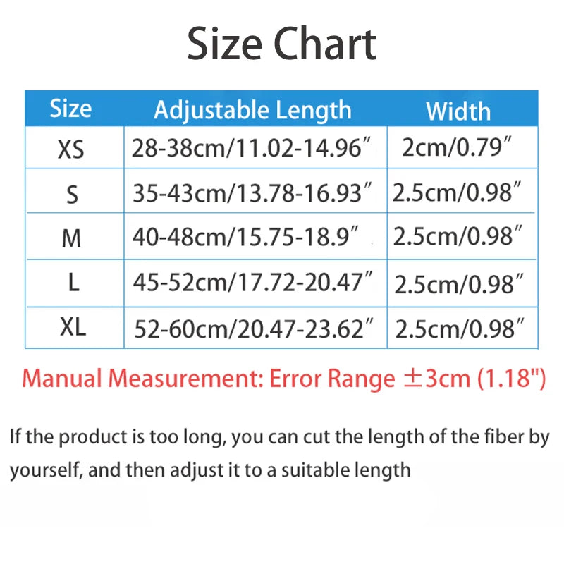 LED Dog Collar – USB Rechargeable & Button Battery Luminous Safety Collar for Dogs & Cats