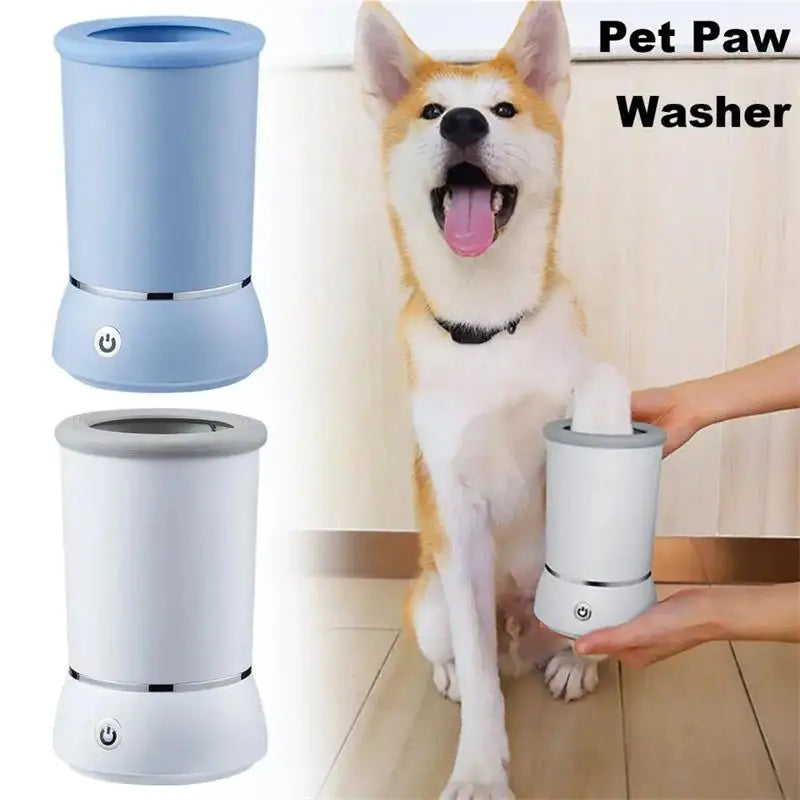 Electric Pet Paw Cleaner – Automatic Portable Foot Washing Cup for Dogs & Cats (Low Noise)