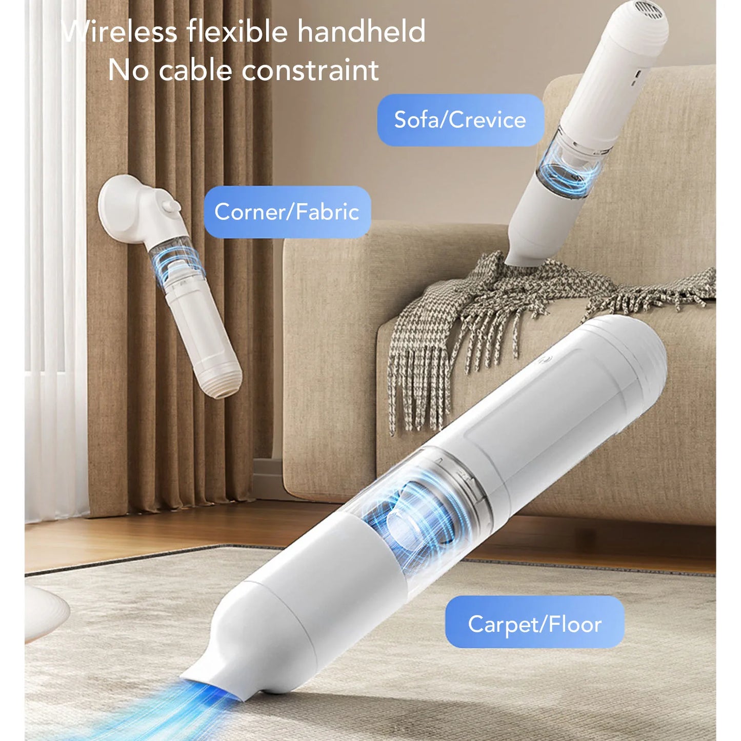 Pet Grooming Vacuum Cleaner Automatic Shedding Brush Dog Vacuum Grooming Kit for Dogs Cats Bed Carpet Pet Grooming Vacuum Kit