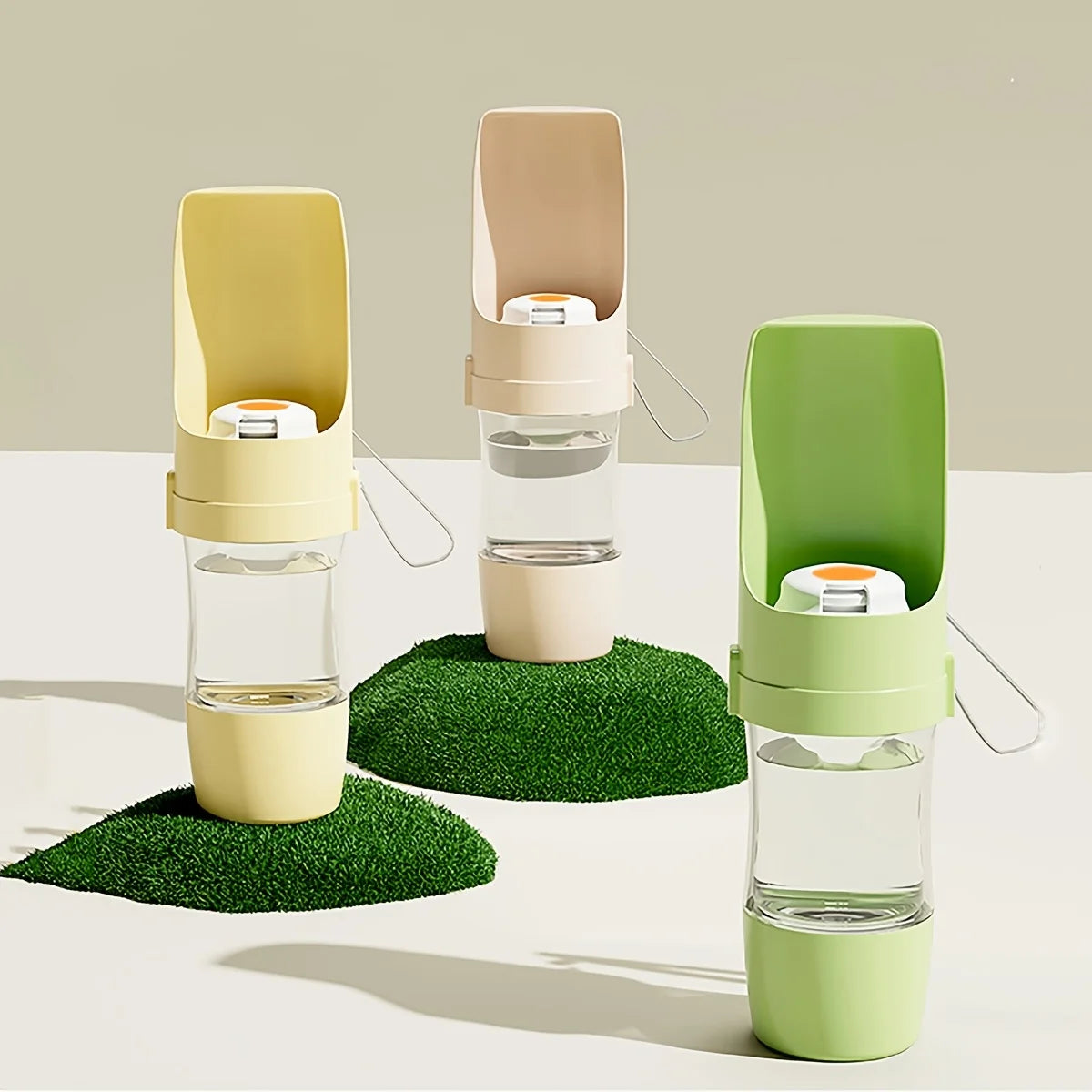 Portable Dog Water Bottle Durable Pet Hydration Dispenser Outdoor Walks Hiking Travel Pet Ergonomic Bottle Dog Water Dispenser