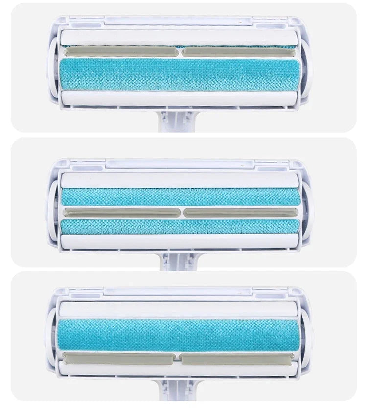 Pet Hair Remover Roller - Dog & Cat Fur Remover with Self-Cleaning Base - Efficient Animal Hair Removal Tool - Perfect for Furni
