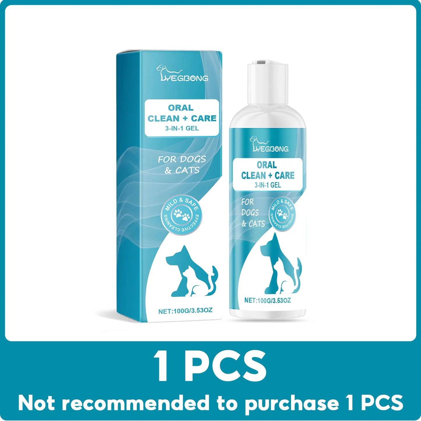 Pet Oral Care Gel Tooth Repair Tartar Cleaner Teeth Whitening Dental Breath Freshener Oral Brightening Dog Tooth Cleaning Gel